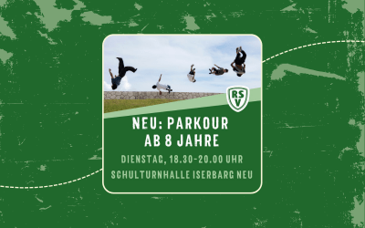 Parkour mit Karl am Dienstag