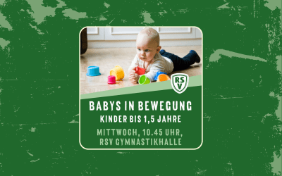 Babys in Bewegung