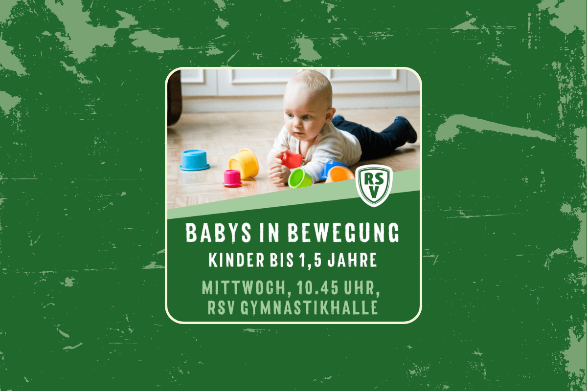 Babys is Bewegung Beitrag