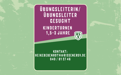 Übungsleiterin / Übungsleiter gesucht