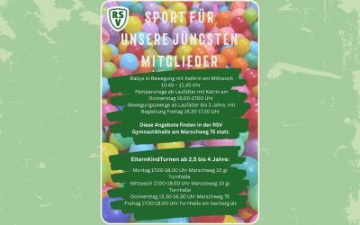 Sport für unsere jüngsten Mitglieder